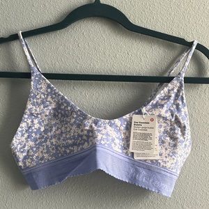 Lululemon Ever Essentials Bralette: M; purple; NWT
